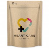 10-osainen laastarisetti täysväripainettu kartonki pussi Kraft ruskea