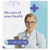 10-osainen laastarisetti täysväripainetulla kartonkikuorella Valkoinen