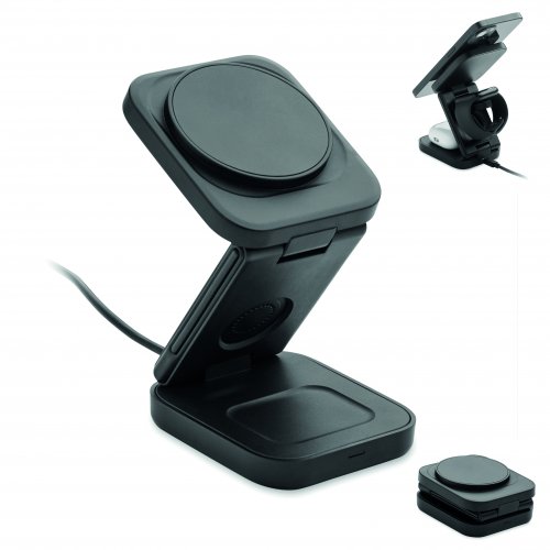 3in1 kokoontaitettava laturi SATELIT, hinta 21,10€