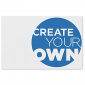 5-osainen yksilöitävä laastarisetti värillisellä voimapaperikirjekuorella Valkoinen