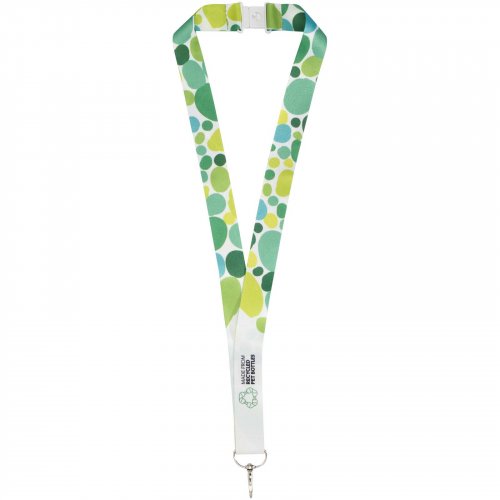 Addie-kaulanauha kierrätettyä RPET-materiaalia turvalukolla Valkoinen Valkoinen, hinta 1,42€