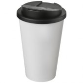 Americano® 350 ml muki, läikyttämätön kansi Valkoinen Musta