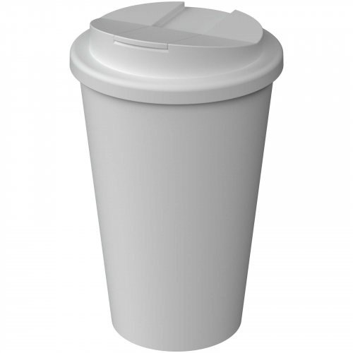 Americano® Infiniti 350 ml:n eristetty juomamuki, jossa on roiskesuojattu kansi Valkoinen, hinta 7,62€