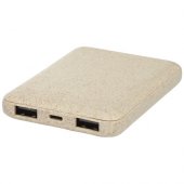 Asama-varavirtalähde, 5 000 mAh, vehnänolkea Beige