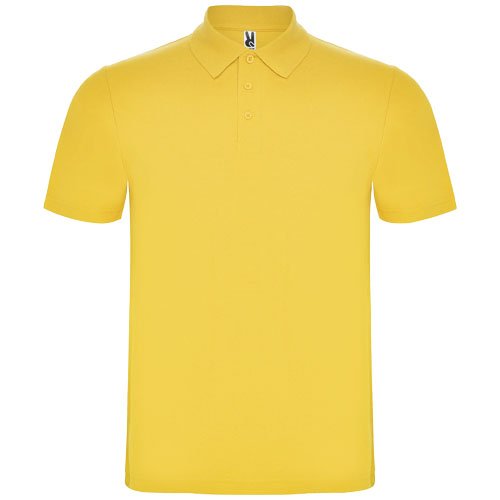 Austral lyhythihainen unisex-poolopaita Keltainen, hinta 8,94€