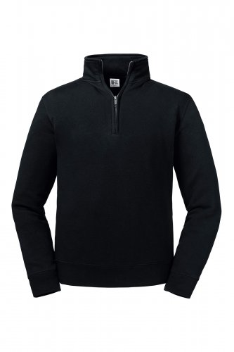 AUTHENTIC ZIP NECK COLLEGE Black 3XL, hinta 44,90€
