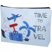 Ayla RPET-sublimaatiolaukku – iso Musta Valkoinen