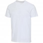 Azurite OCS-sertifioitu lyhythihainen t-paita 160 g/m²:n kankaasta, unisex Valkoinen