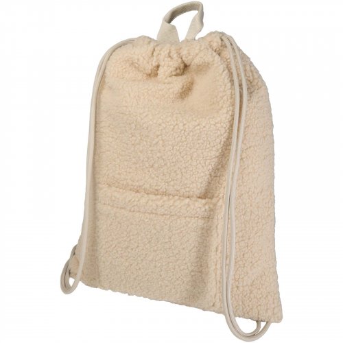 Bear GRS-kierrätetty kiristysnyörilllinen reppu, 9 l Natural, hinta 9,42€