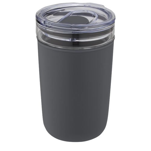 Bello 420 ml juomalasi, jossa on uusiomuovinen ulkoseinä Harmaa, hinta 5,18€