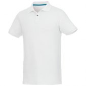 Beryl miesten lyhythihainen orgaaninen kierrätetty poolo Valkoinen