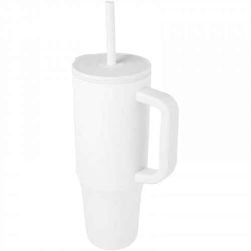 Brady 900 ml:n RCS-sertifioitu eristetty juomamuki silikonipillillä Valkoinen, hinta 8,84€