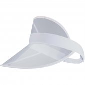 Bright lippis läpinäkyvällä lipalla Valkoinen
