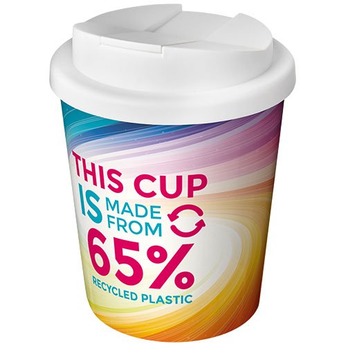 Brite-Americano Espresso Eco 250 ml:n läikyttämätön eristetty juomamuki Valkoinen, hinta 6,80€