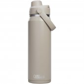 Camelbak® Thrive Chug VSS 740 ml:n ruostumattomasta teräksestä valmistettu vesipullo kierrekorkilla Vaaleanharmaa