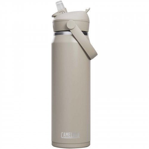 Camelbak® Thrive Flip VSS 740 ml:n ruostumattomasta teräksestä valmistettu vesipullo kääntyvällä pillillä Vaaleanharmaa, hinta 38,92€
