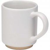 Camilla 180 ml pinottava keraaminen muki, mattapintainen Valkoinen