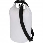 Camper kierrätysmateriaalista valmistettu vedenpitävä laukku, 5 l Valkoinen