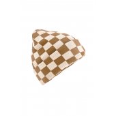 CHECKERBOARD PIPO Biscuit/almond