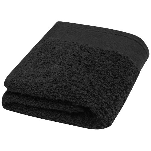 Chloe puuvillainen pyyhe, 550 g/m², 30x50 cm Musta, hinta 1,98€