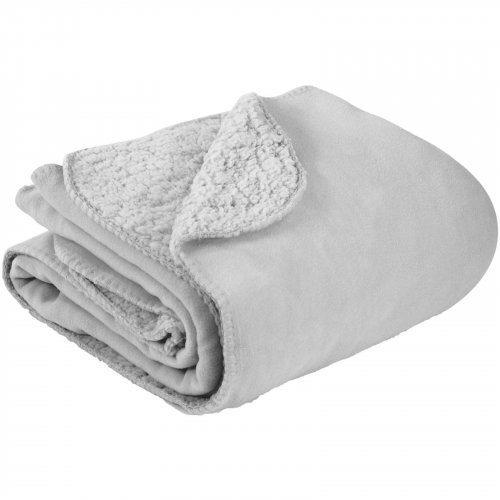 Citizen Green Recoon kierrätetystä materiaalista valmistettu kaksikerroksinen peitto – 120 x 150 cm Vaaleanharmaa, hinta 52,90€
