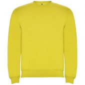 Clasica unisex-svetari pyöreällä kaula-aukolla Keltainen