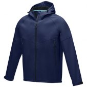 Coltan-softshell-takki miehille, GRS-kierrätetty Navy