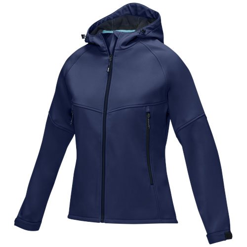 Coltan-softshell-takki naisille, GRS-kierrätetty Navy, hinta 29,98€