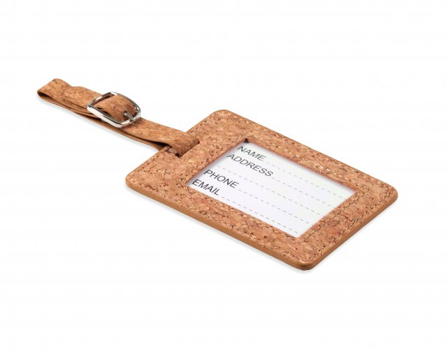 Cork luggage tag COCO, hinta 1,52€