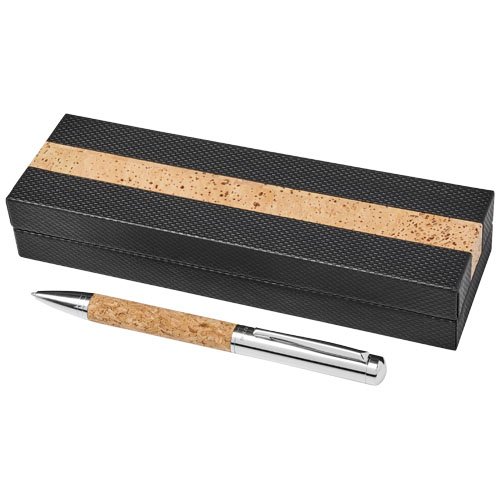 Cortegana-kuulakärkikynä (musta muste) Natural Hopea, hinta 16,78€