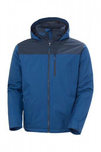 CREW HOODED PILE JACKET Dark Blue S, hinta 197€