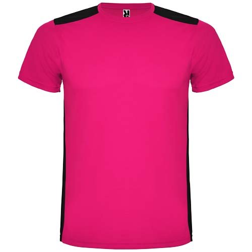 Detroit lyhythihainen urheilu-t-paita, unisex Fuksia Musta, hinta 5,16€