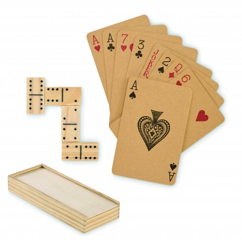 Domino- ja korttisetti DOMI&CARDS, hinta 2,18€