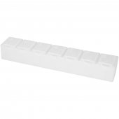 Dose seitsemän päivän vitamiini/pilleri dosetti Valkoinen