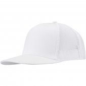 Drift Snapback kuusipaneelinen lippis 260 g/m2 Valkoinen