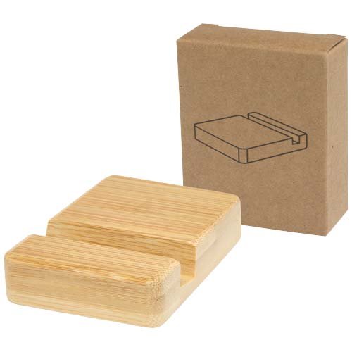 Ebla bambuinen puhelinjalusta Puu, hinta 1,72€