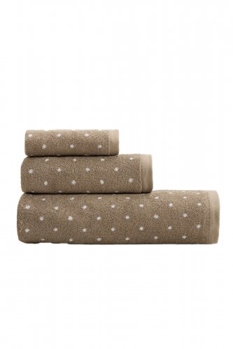 EFFICIENCE DOT KÄSIPYYHE Beige, hinta 12€