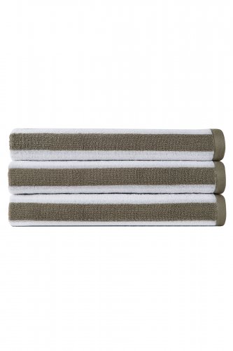 EFFICIENCE STRIPE KÄSIPYYHE Beige, hinta 12€