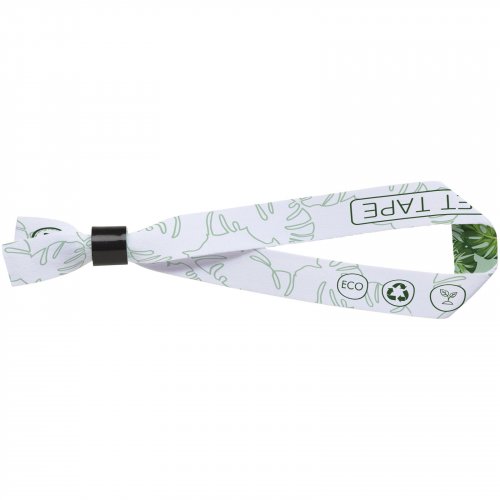 El-festivaaliranneke, kierrätettyä PET-muovia Musta, hinta 0,50€