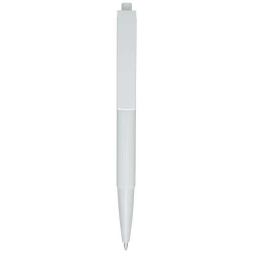 Elsa kierrätysmuovista valmistettu kuulakärkikynä (musta muste) Valkoinen, hinta 0,88€