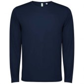 Estoril unisex pitkähihainen t-paita Navy sininen
