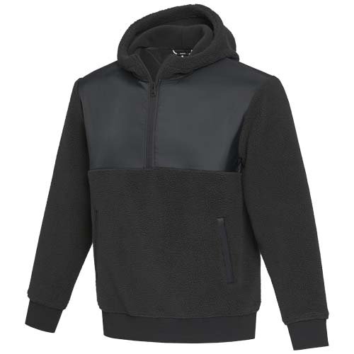 Evans kierrätetty sherpa-fleece, unisex Musta, hinta 60,82€