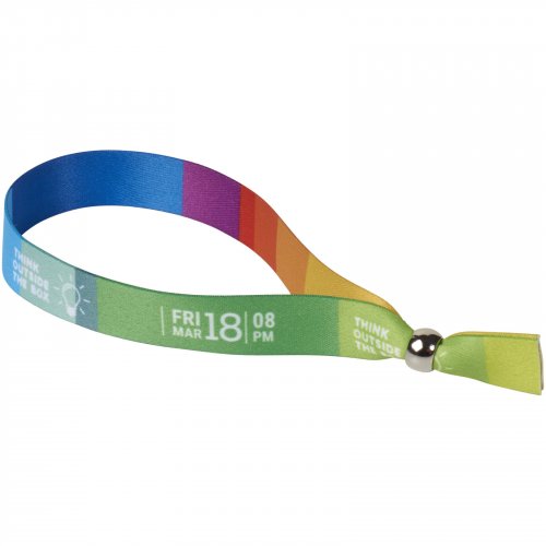 Evi sublimaatioranneke metallirenkaalla Valkoinen, hinta 0,66€