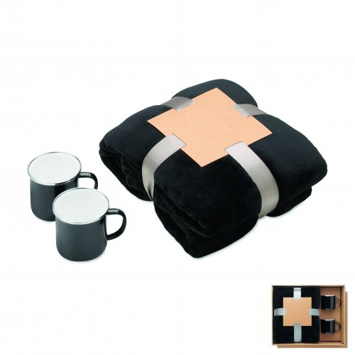 Fleecehuopa & 2 mukia setti AGRADABLE, hinta 33,02€