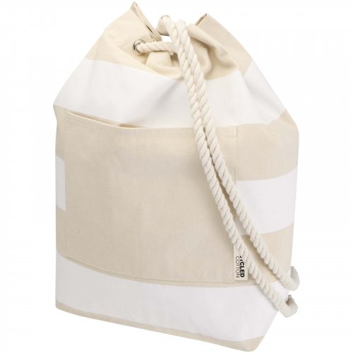 Florida 270 g/m² GRS-sertifioitu kierrätysmateriaalista valmistettu duffelilaukku, 15 l Valkoinen, hinta 7,92€
