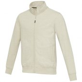 Galena unisex Aware™ kierrätetystä materiaalista valmistettu täysvetoketjullinen svetari Kaura