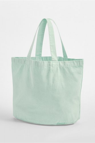 GARMENT DYED SHOPPER Vintage aqua, hinta 13,50€