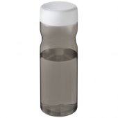H2O Active® Base Tritan™ 650 ml urheilujuomapullo kierrekorkilla Hiili Valkoinen