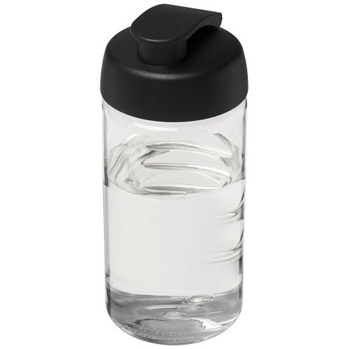 H2O Active® Bop 500 ml läppäkantinen urheilujuomapullo Läpinäkyvä Musta, hinta 5,16€
