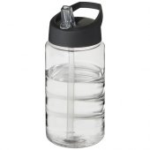 H2O Active® Bop 500 ml -urheilujuomapullo kaatonokkakannella Läpinäkyvä Musta